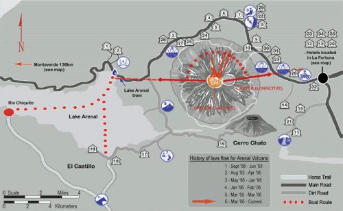 Map Bald� Hot Springs Hotel