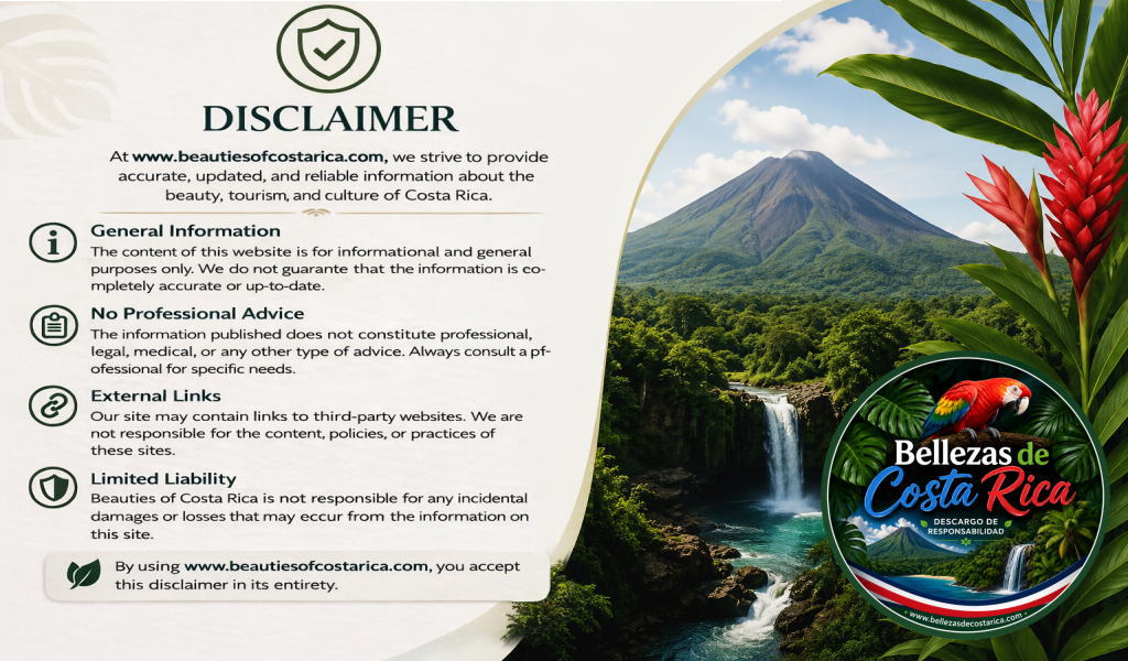 Disclaimer | Beauties of Costa Rica
