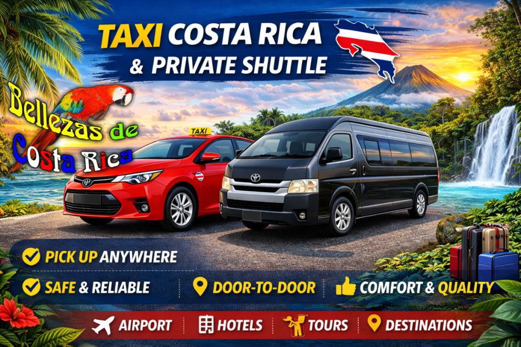 Costa Rica Taxis and Private Trips Rides