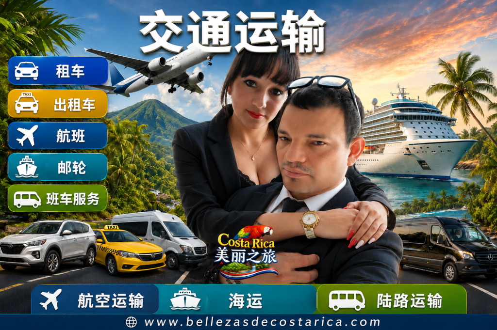 交通:陆路、海路、空路 | 哥斯达黎加