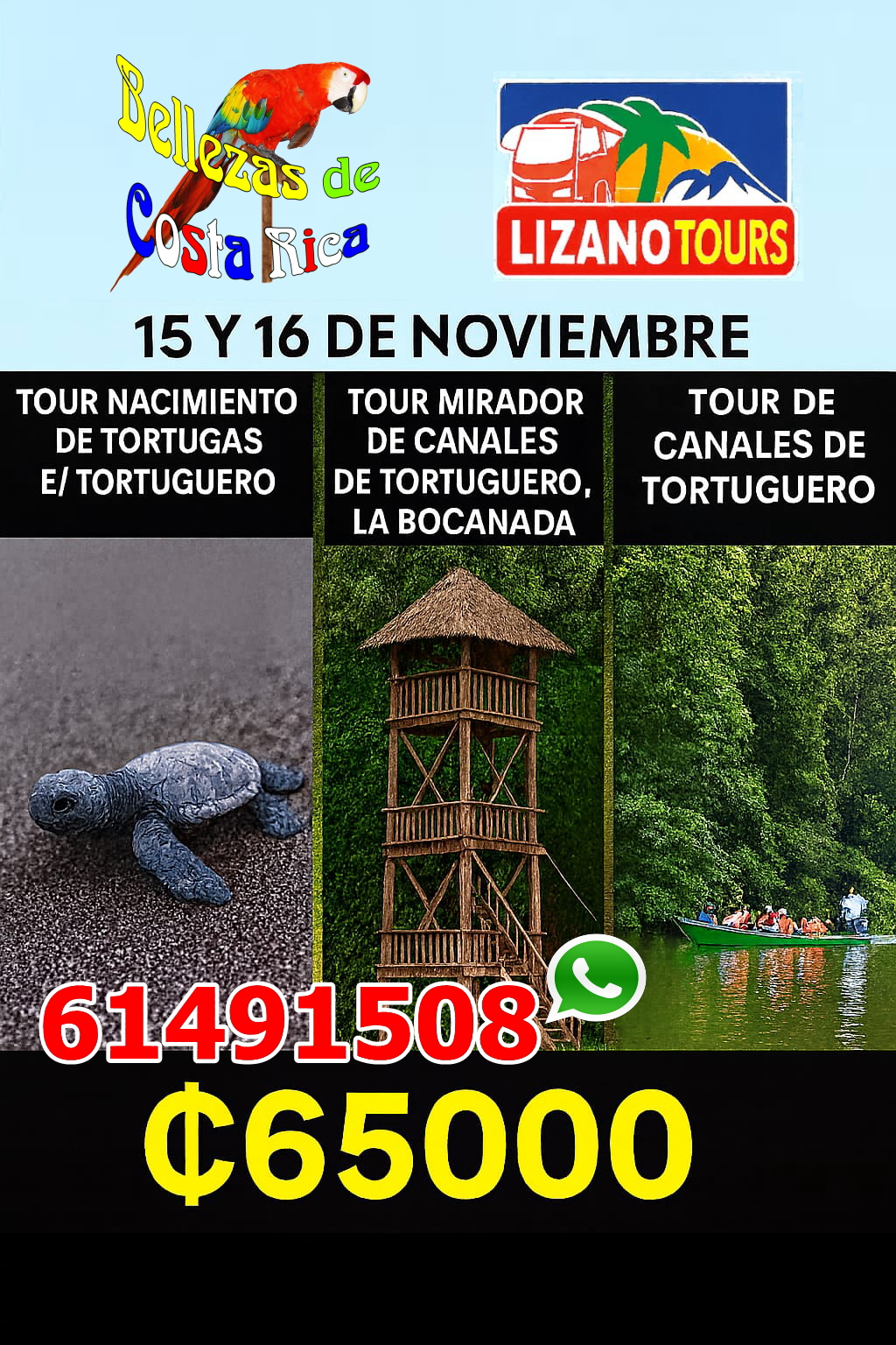 Tour Tortuguero Canales, Canals Picture 1